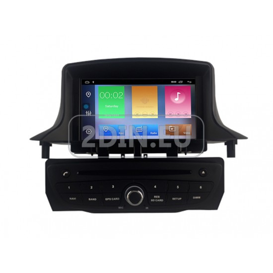 RENAULT Megane 3, Fluence - МУЛТИМЕДИЯ / Навигация android 16 DVD